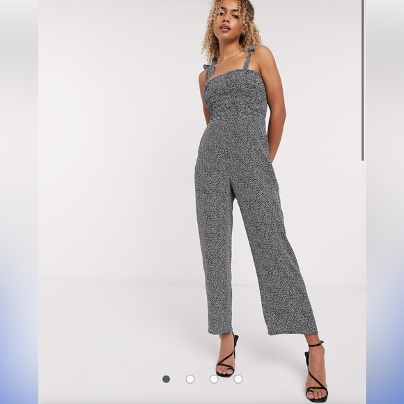 And Other Stories Black and White Jumpsuit - Picture 1 of 15